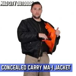 Flight Jackets Rothco Concealed Carry MA-1 Flight Jacket