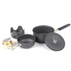 Proforce Equipment NDuR Mini Cookware Kit W/Alcohol Burner