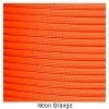E. L. Wood Braiding Neon Orange Paracord 550 Survival Cord