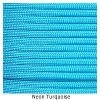 E. L. Wood Braiding 550 Survival Cord Neon Turquoise Paracord