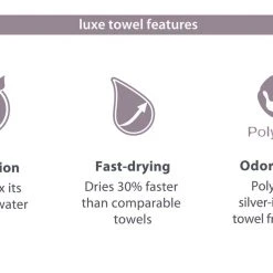 Camping Accessories PackTowl Luxe Towel