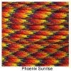 E. L. Wood Braiding Phoenix Sunrise Paracord 550 Survival Cord