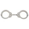 Peerless Handcuff Company Peerless Oversized Nickel Chain Handcuffs