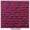 E. L. Wood Braiding 550 Survival Cord Razzmatazz Paracord