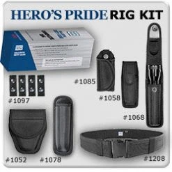 Duty Belt Kits Hero's Pride Ballistic Duty Gear Rig - 7 Items