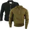 Rothco Quarter Zip Acrylic Commando Sweater