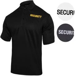 Polo Shirts Rothco Moisture Wicking Security Polo Shirt