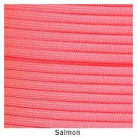 E. L. Wood Braiding Salmon Paracord 550 Survival Cord