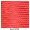 E. L. Wood Braiding Scarlett Red Paracord 550 Survival Cord