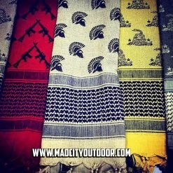 Rothco Gadsden Snake Shemagh Tactical Desert Scarf