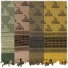 Rothco Gadsden Snake Shemagh Tactical Desert Scarf