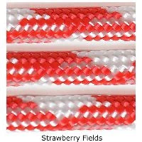 E. L. Wood Braiding Strawberry Fields Paracord 550 Survival Cord