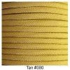 E. L. Wood Braiding Tan #380 Paracord 550 Survival Cord