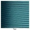 E. L. Wood Braiding Teal Paracord 550 Survival Cord
