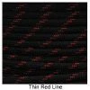 E. L. Wood Braiding 550 Survival Cord Thin Red Line Paracord
