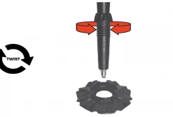 TSL Outdoor TSL Trekking Poles Move Carbon / ALU 2 Adjust