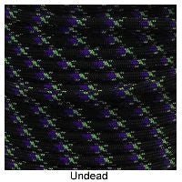 E. L. Wood Braiding Undead Paracord 550 Survival Cord