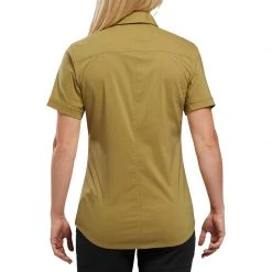 Viktos Women's Sofari Short Sleeve Button-Up Shirt Dress Shirts