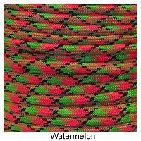 E. L. Wood Braiding 550 Survival Cord Watermelon Paracord