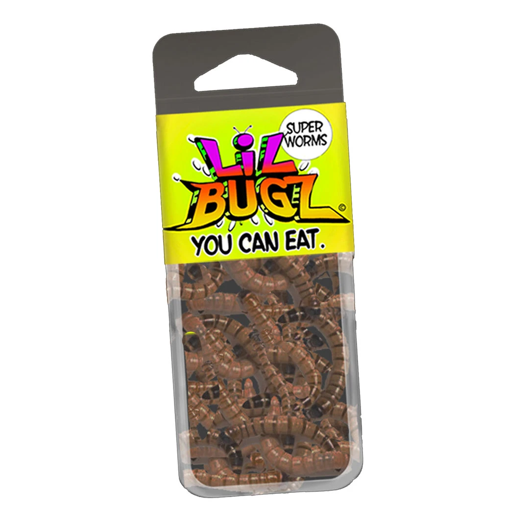 Novelties Lil Bugz Edible Scorpions, Superworms And Crickets